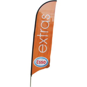 Medium Winder Feather Flag Banner With Car Base