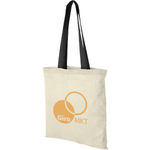 Bullet Nevada 100 g/m2 cotton tote bag coloured handles