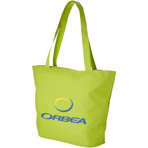 Bullet Panama zippered tote bag
