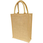 Small A4 Natural Jute Bag