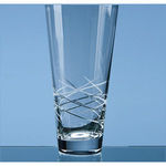 25cm Tiesto Cut Conical Vase