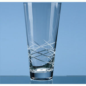 25cm Tiesto Cut Conical Vase