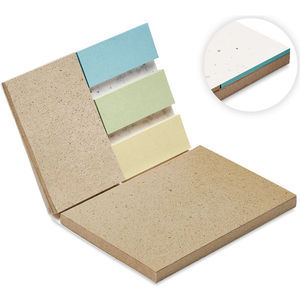 Grass/Seed Paper Memo Pad