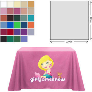 Fabric Square Tablecloth (229 X 229cm)