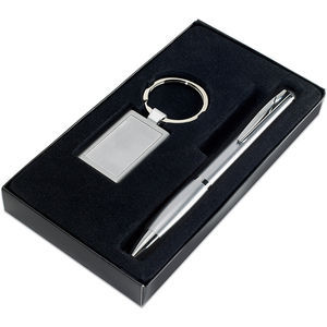 Ball Pen And Key Ring Set
