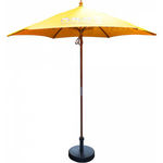 2.5m Wooden Parasol