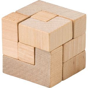 Wooden cube puzzle