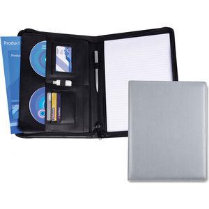 Belluno Pu A4 Deluxe Zipped Conference Folder