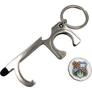 Zinc Alloy Door Opener with Trolley Coin
