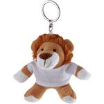 Plush lion keyring  Rex