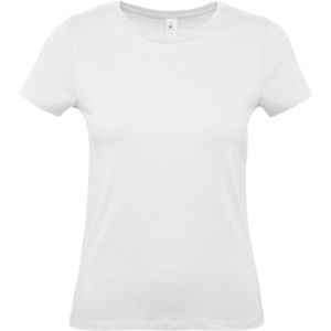 Ladies Round Neck T-Shirt White
