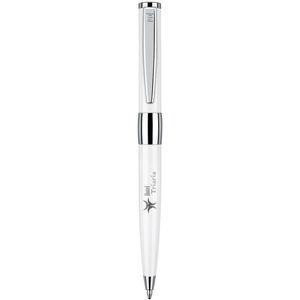 Senator Image White Line twist ball pen