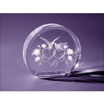 3d Laser Engraved Mirror Award / Paperweight