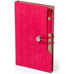 Memo holder notebook approx. A6 sticky notes ball pen
