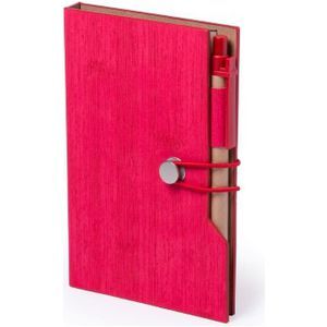 Memo holder notebook approx. A6 sticky notes ball pen