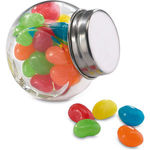 Glass Jar With Jelly Beans