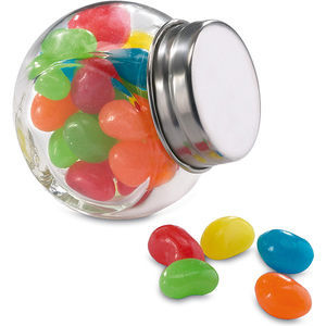 Glass Jar With Jelly Beans