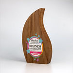 Large Real Wood Block Awards - Simple Shapes