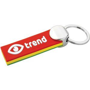 Soft PVC Sandwich Keyring