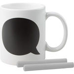 Comic chalk mug