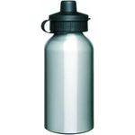 Aluminium 600ml Silver Drink Bottle