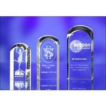 3d Laser Engraved Award / Paperweight Tower