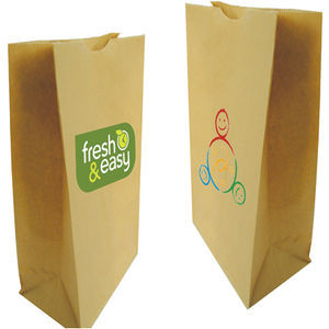 Block Bottom Paper Bag Large (45 x 46 + 13 cm)