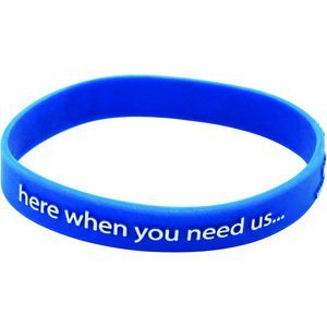Silicone Wristband (Child Raised Profile Design)