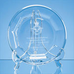 19cm Lead Crystal Display Plate