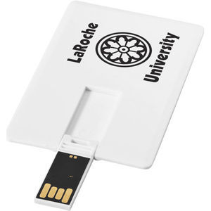 Bullet Slim card-shaped 4GB USB flash drive