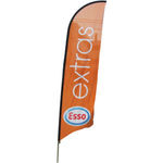 Medium Winder Feather Flag Banner With Spiked Base