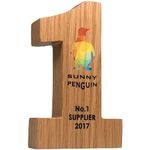 Small Real Wood Block Awards - Complex Shapes