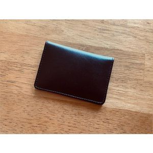 Plant Based Faux Leather Oyster Card Holder