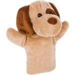 Plush dog hand puppet  Obie