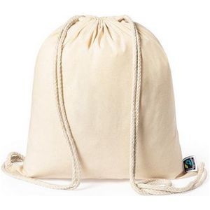 Cotton drawstring bag